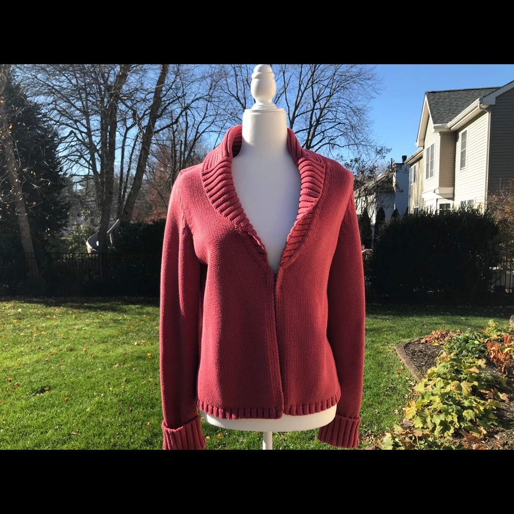 Talbots cardigan sweater.